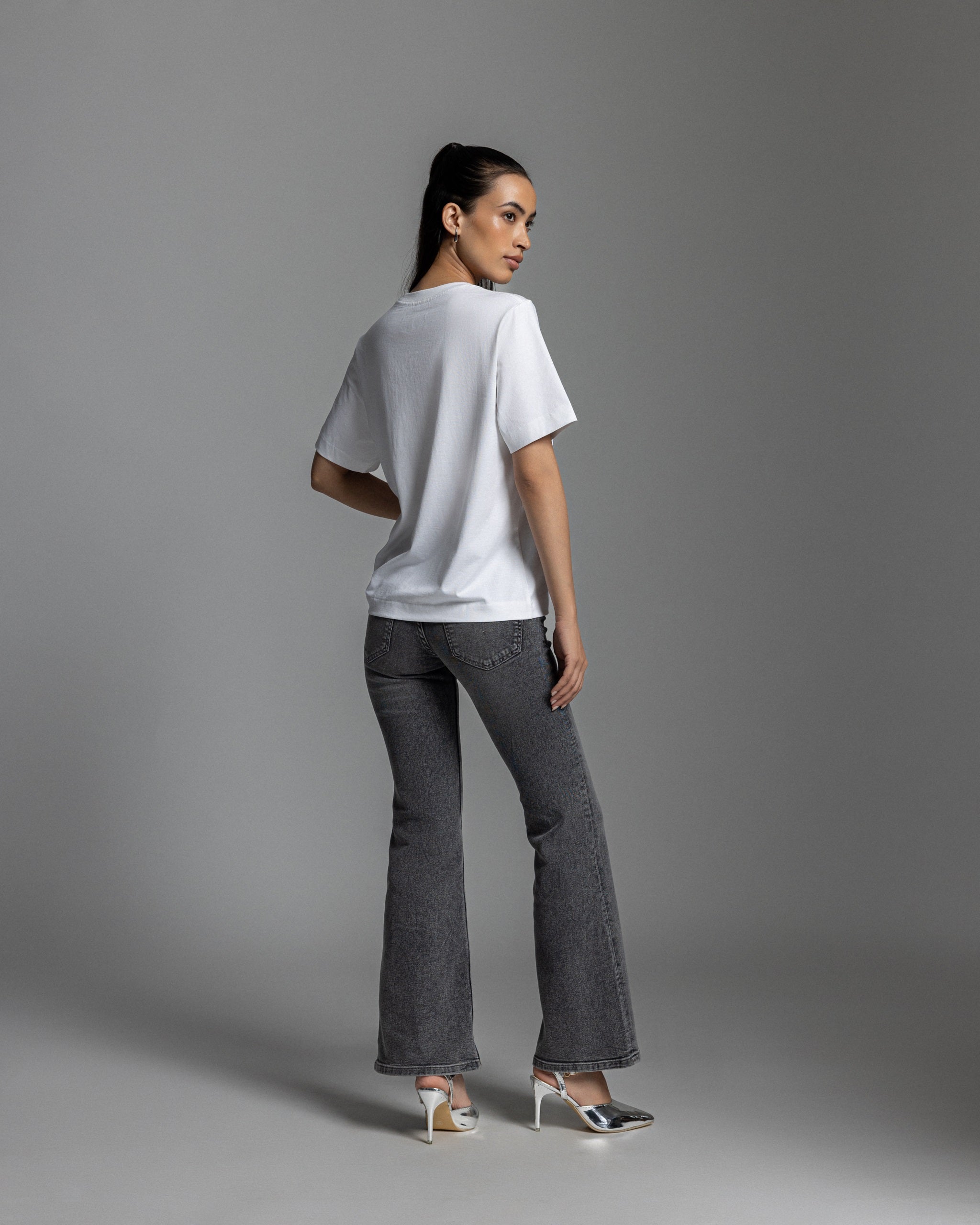 Supima Women Crew Neck Tshirt