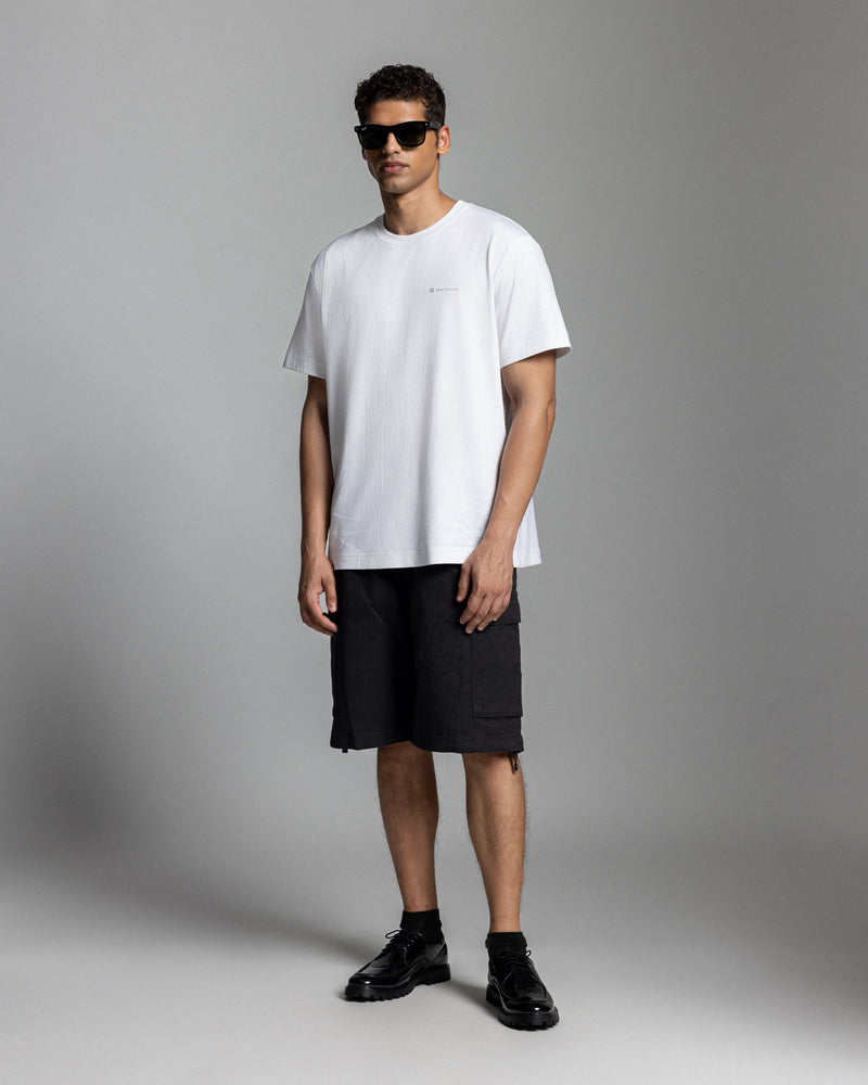 Supima Men Heavyweight Crew Neck Tshirt black