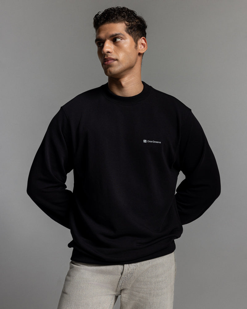 Supima Collection- Unisex Sweatshirt black