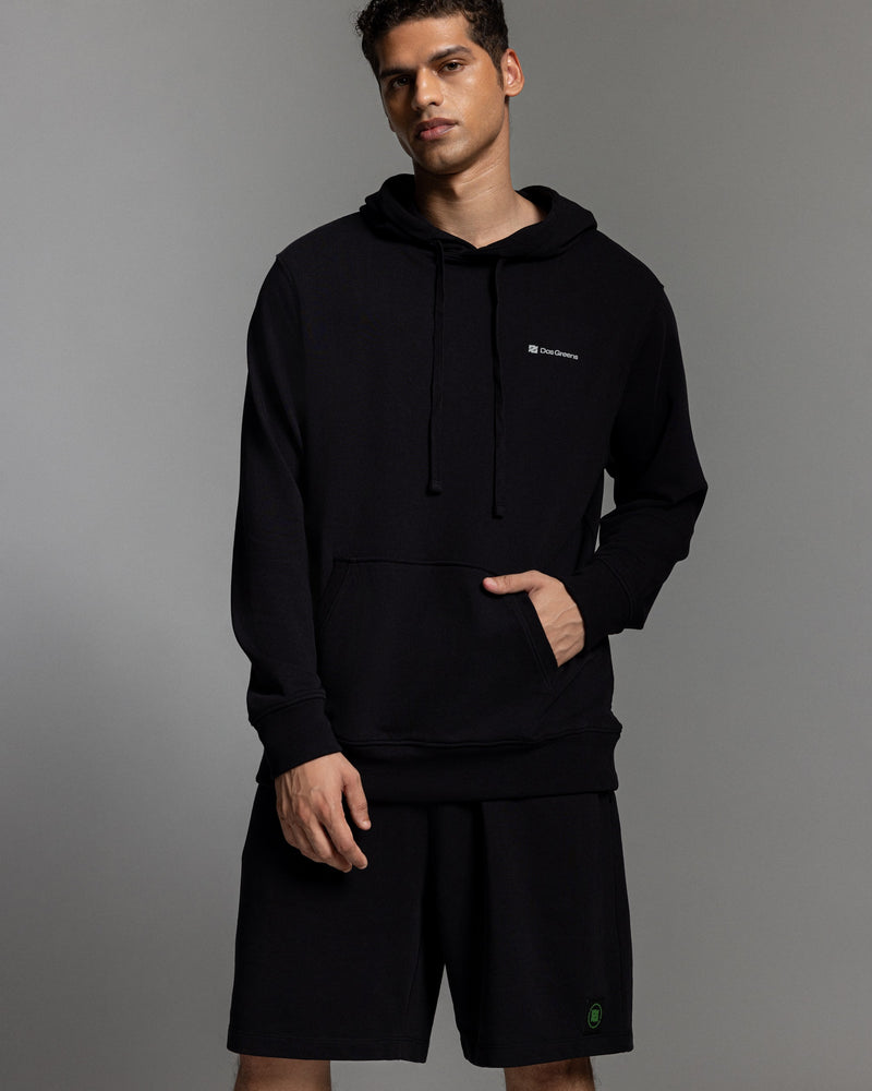 Supima Collection- Unisex Hoodie Sweatshirt black